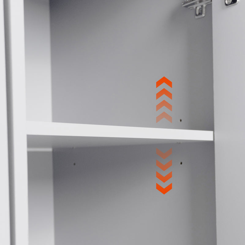 Kitchen Island with Tilt-Out Trash Bin & Drop Leaf, Rolling Storage Cart