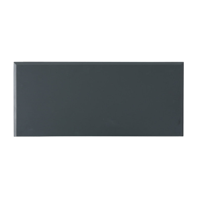 Charcoal Grey Firwood Cabinet: Mirror Finish, Double Doors