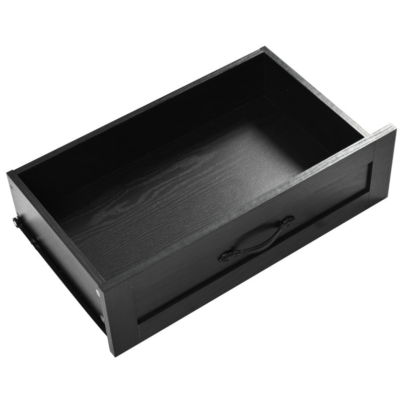 53.5" Farmhouse Kitchen Island with Drop Leaf & Power Outlet