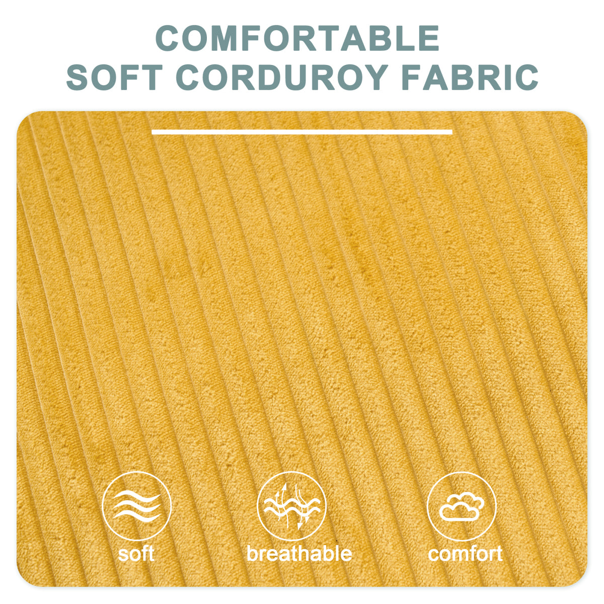 84.6'' Oversized Modular Combo Sofa with Ottoman