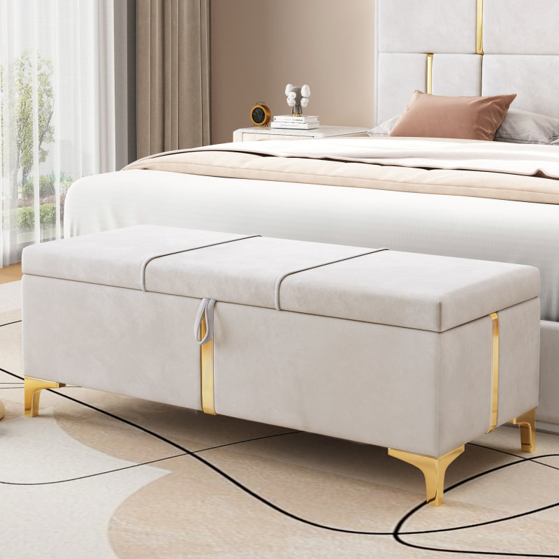 Black Queen 2-Pc Set: Upholstered Hydraulic Storage Bed & Ottoman