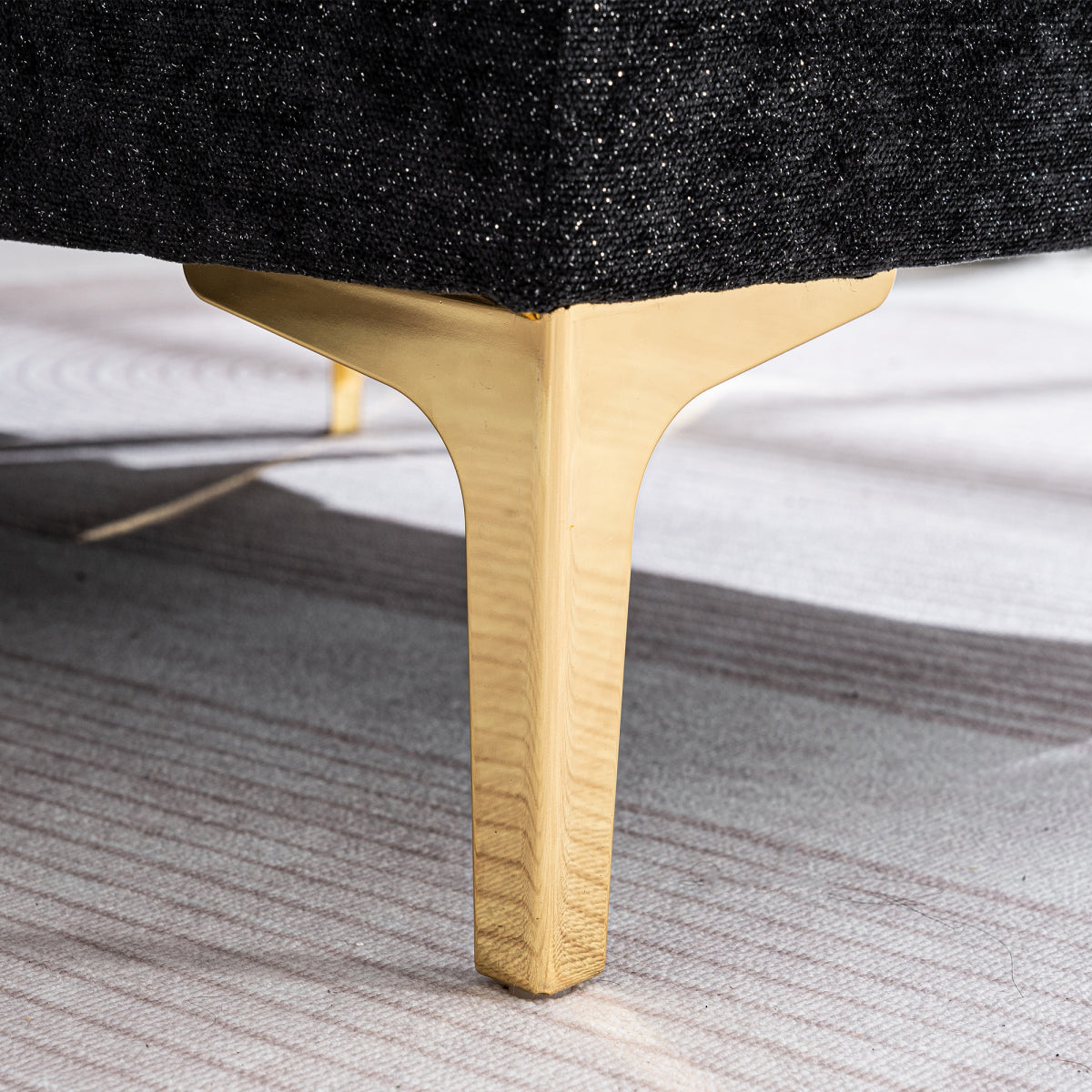 125.9" U-Shaped Modular Chenille Sofa: Cloud Sectional with Power Recliner, USB & Ottoman